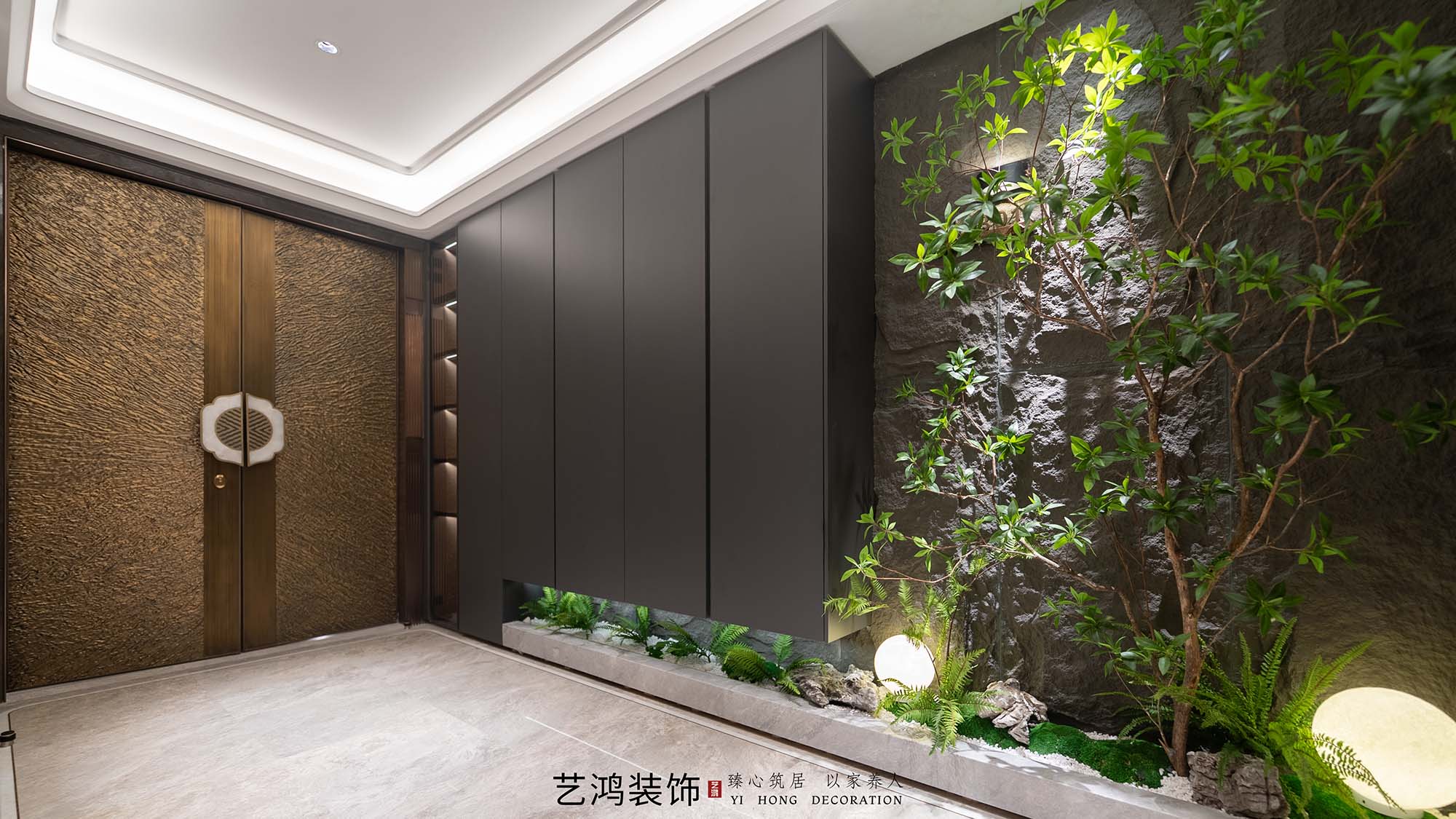 艺鸿案例丨保利天瑞268㎡精装改造，95%还原度的全案落地(图48)