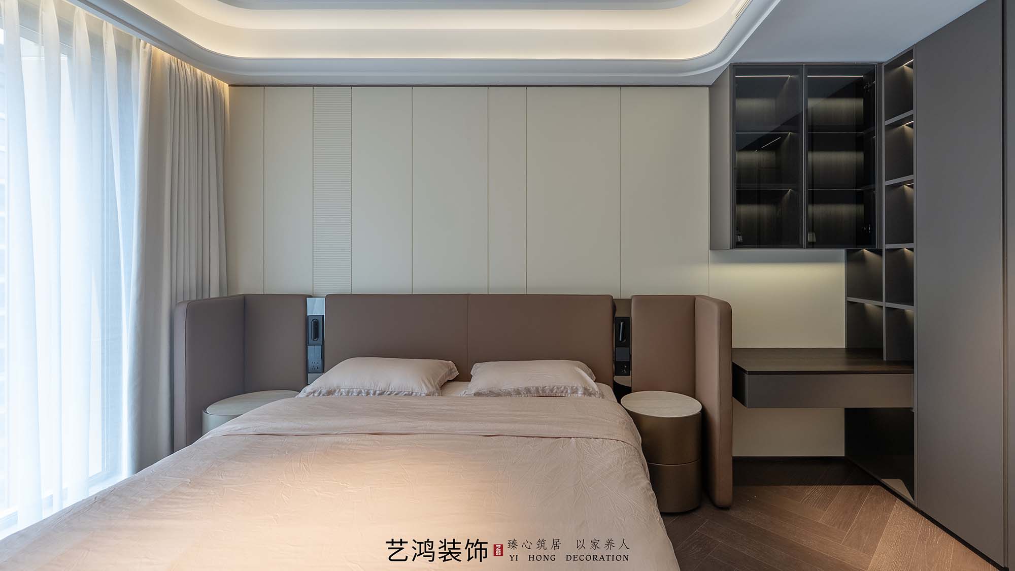 艺鸿案例丨保利天瑞268㎡精装改造，95%还原度的全案落地(图89)