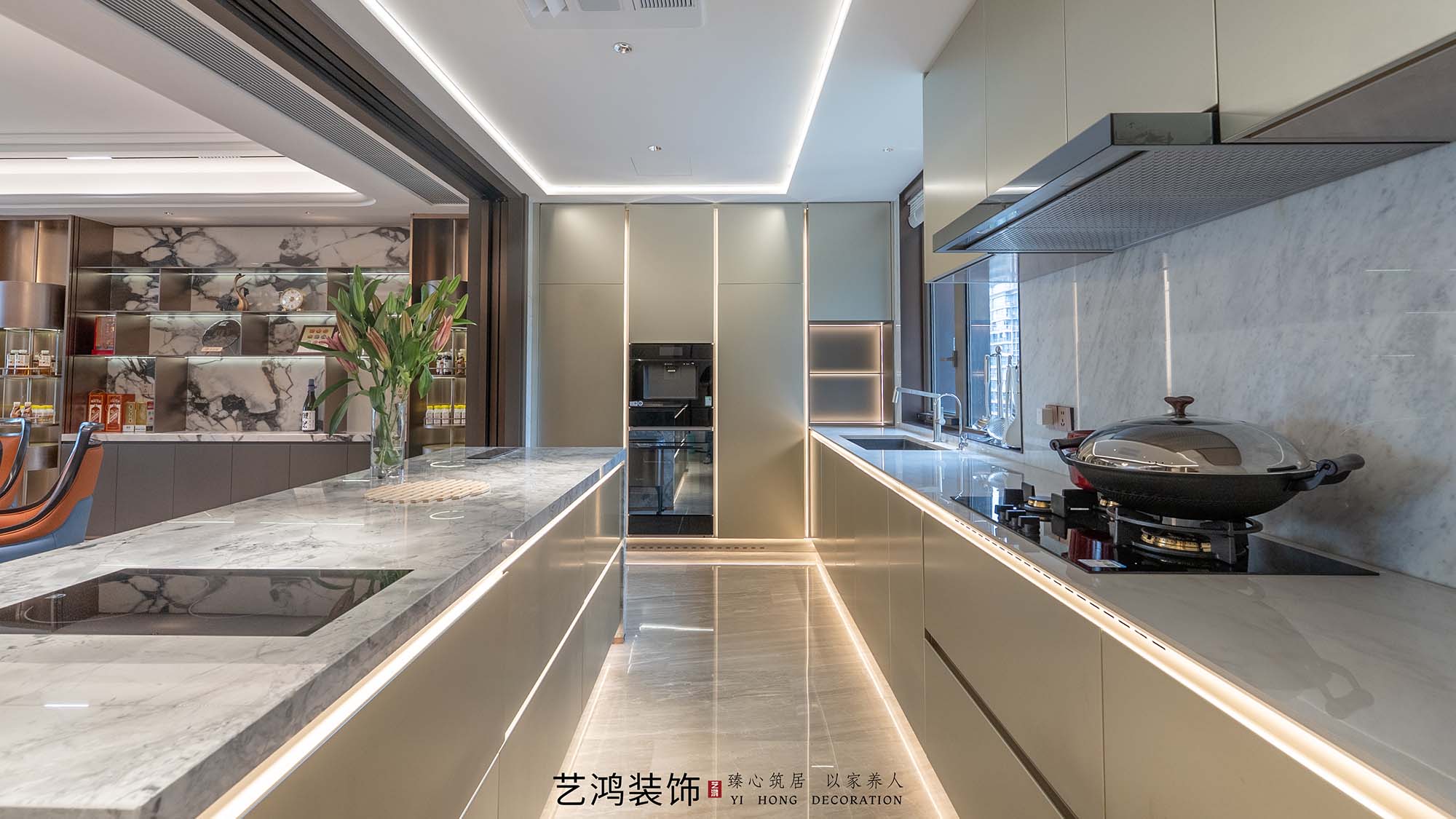 艺鸿案例丨保利天瑞268㎡精装改造，95%还原度的全案落地(图81)