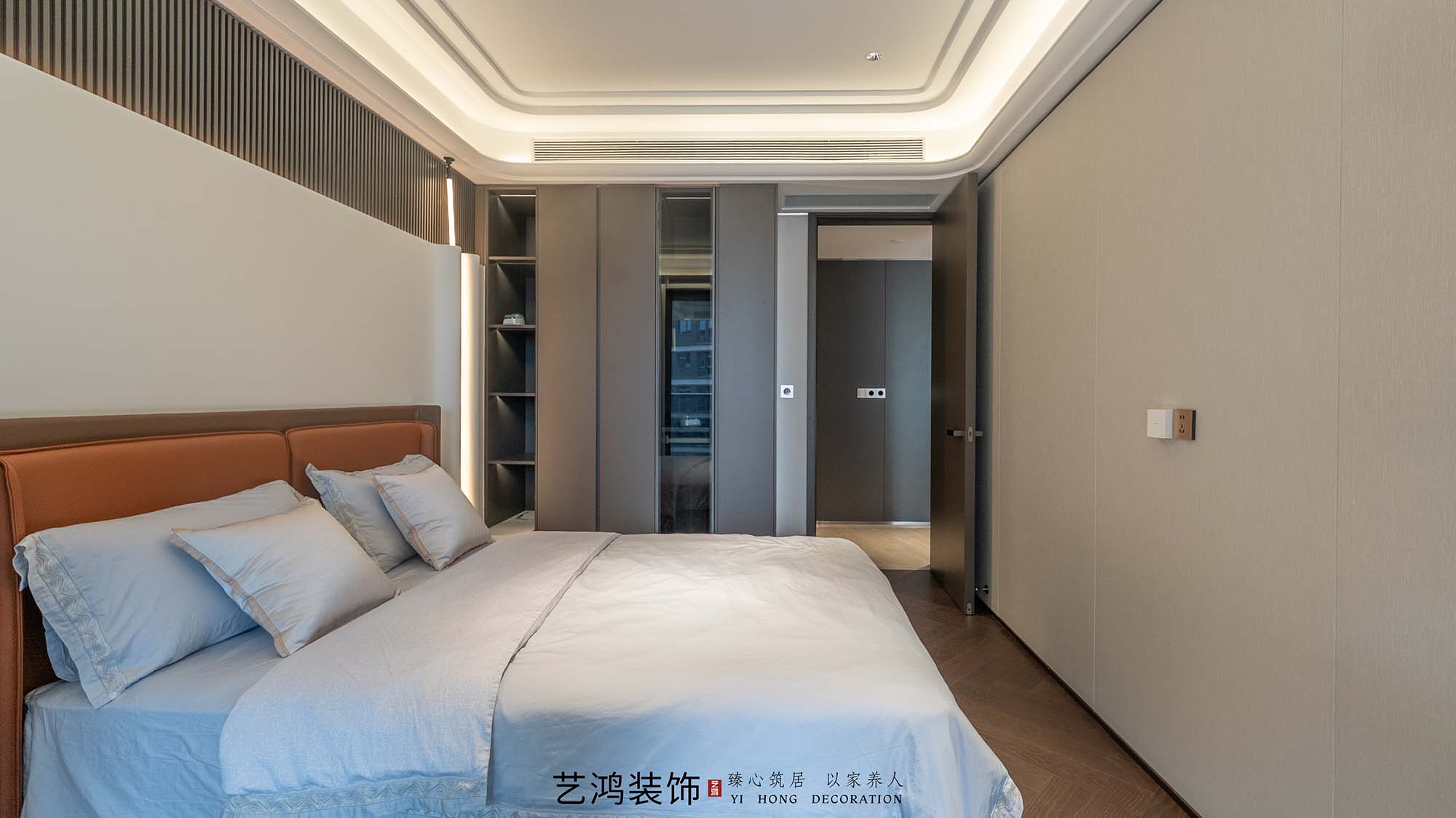 艺鸿案例丨保利天瑞268㎡精装改造，95%还原度的全案落地(图85)