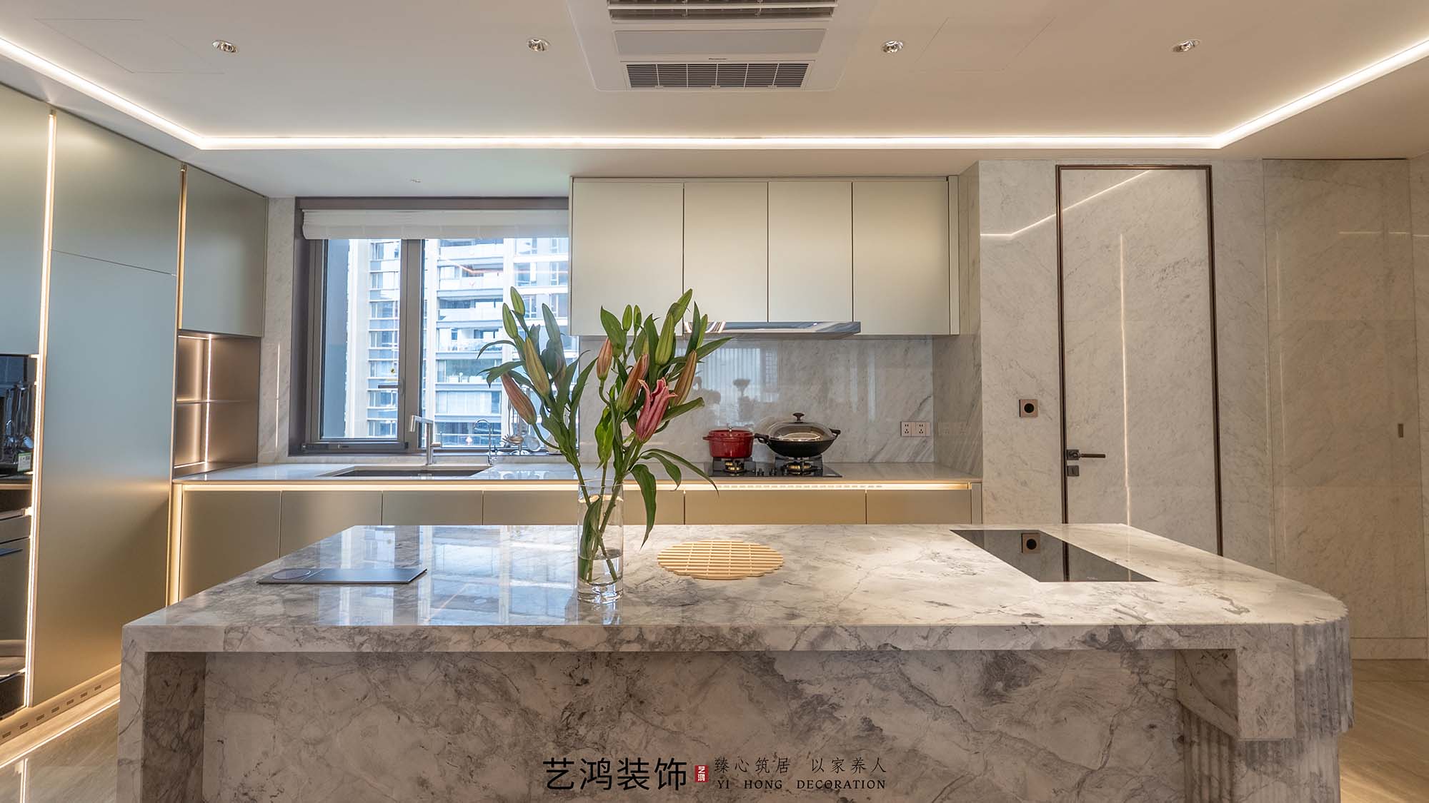 艺鸿案例丨保利天瑞268㎡精装改造，95%还原度的全案落地(图82)