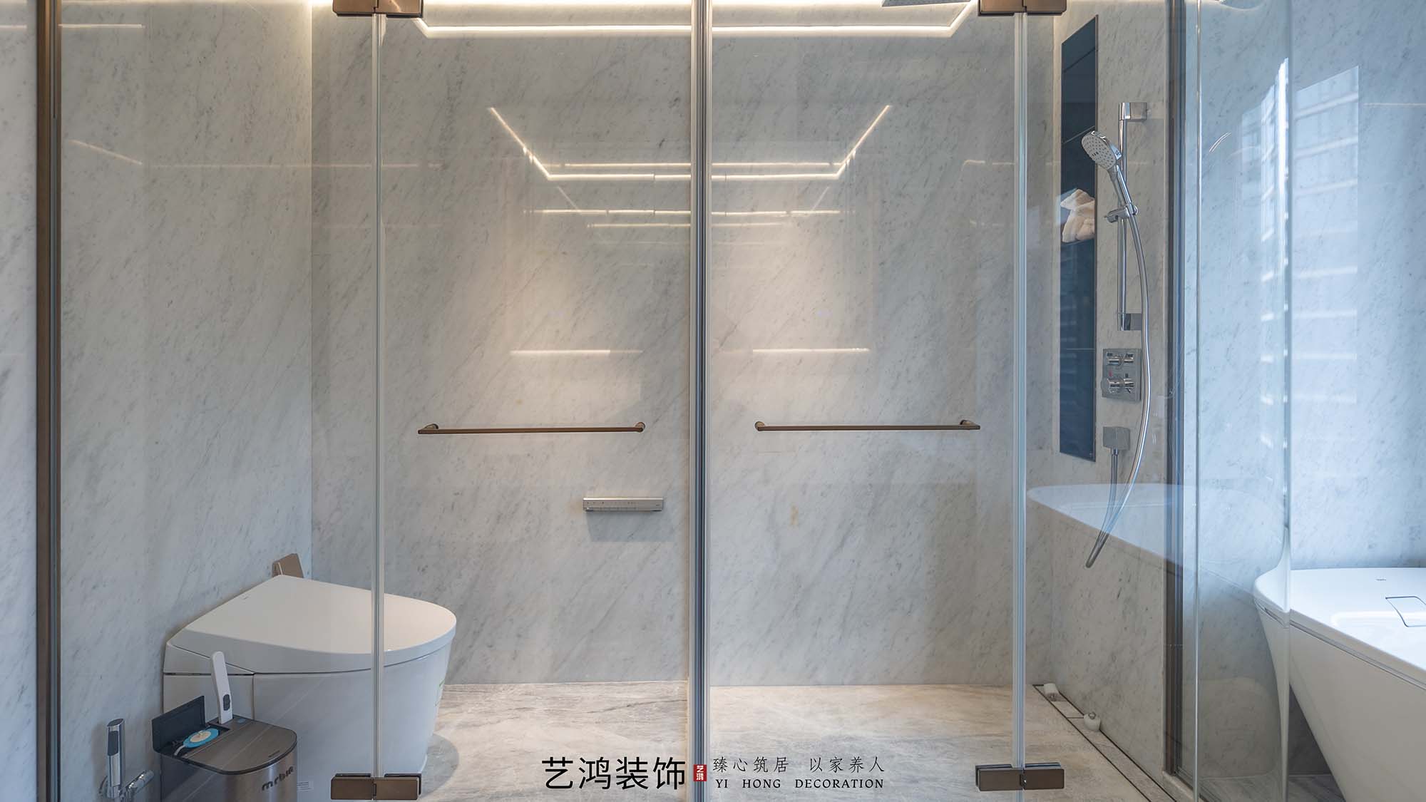 艺鸿案例丨保利天瑞268㎡精装改造，95%还原度的全案落地(图112)