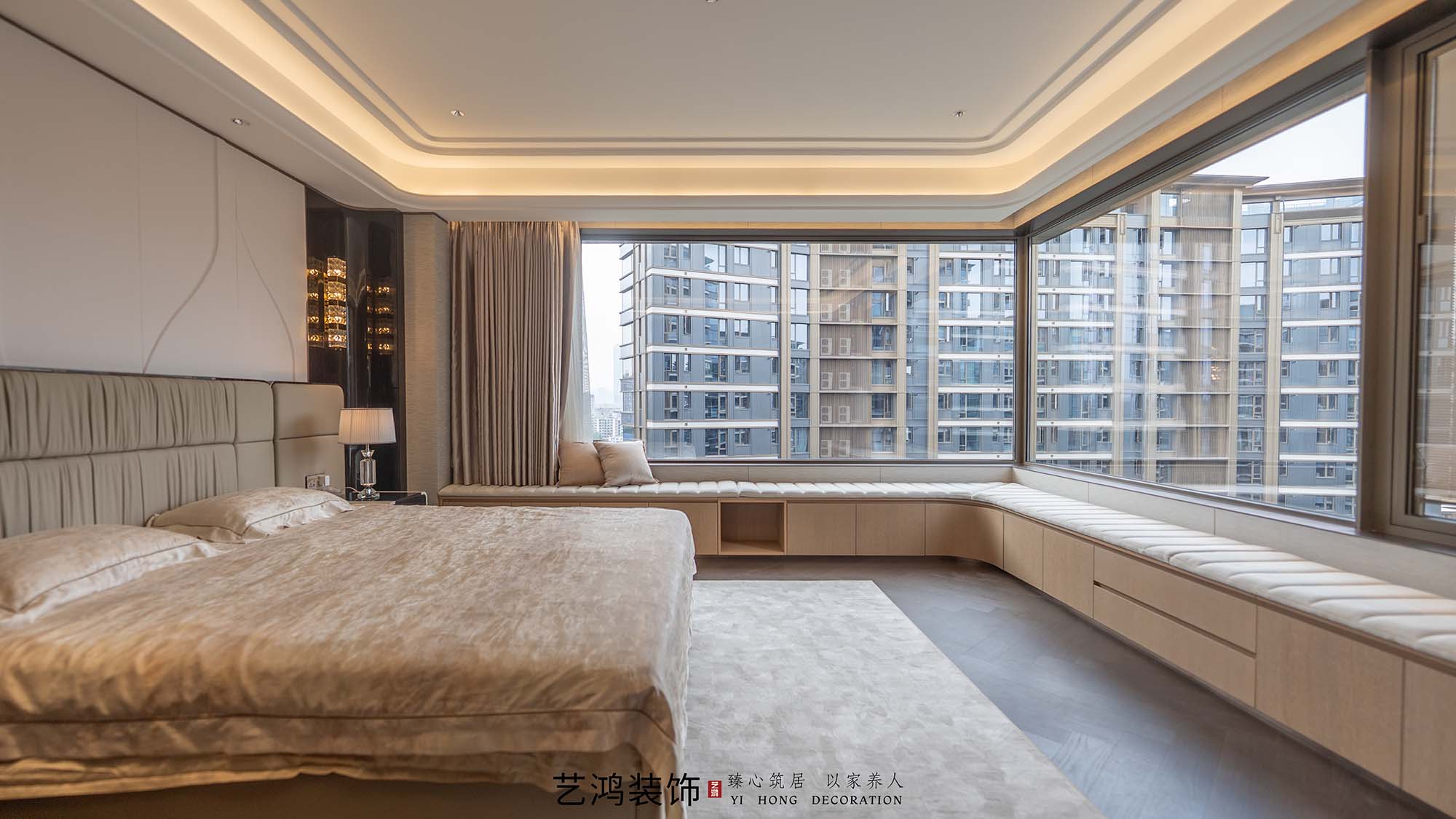 艺鸿案例丨保利天瑞268㎡精装改造，95%还原度的全案落地(图102)