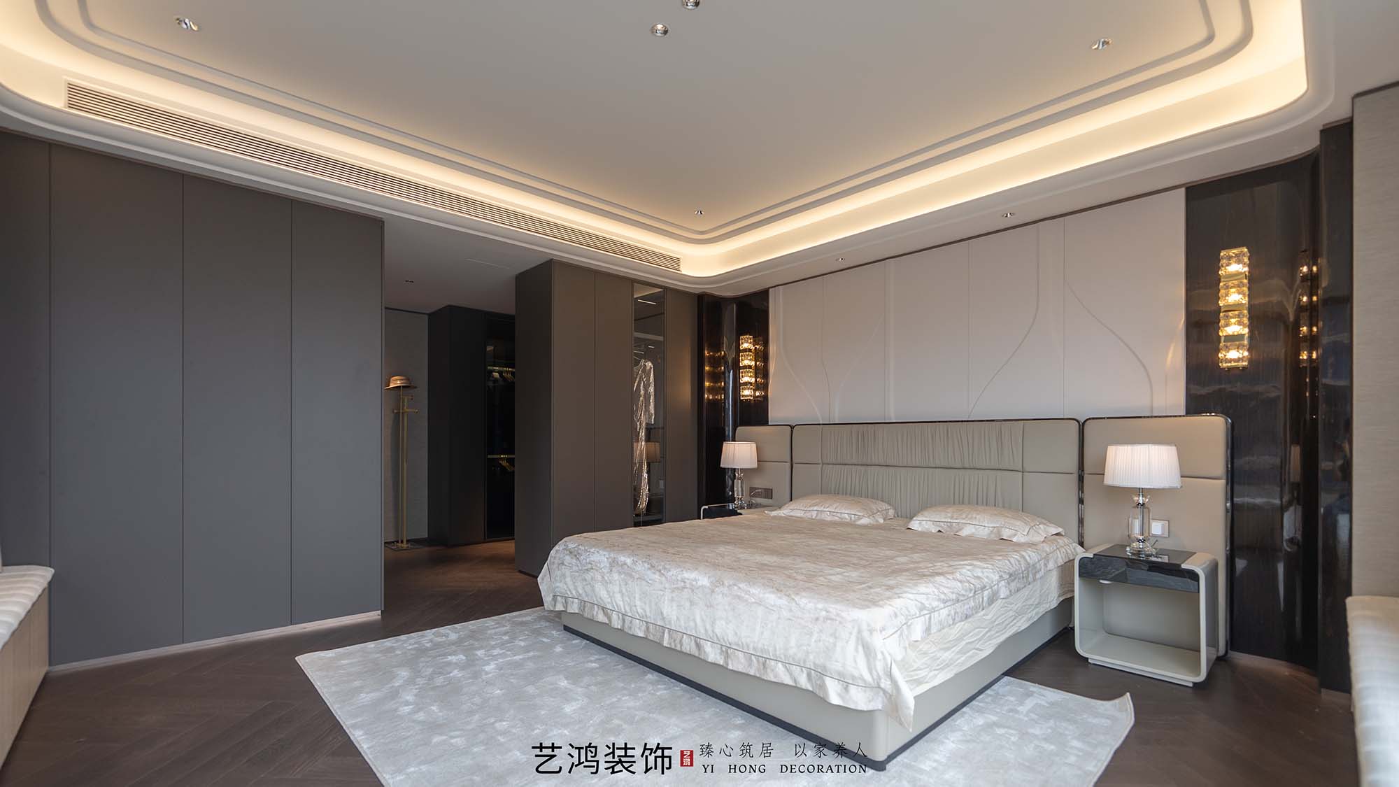 艺鸿案例丨保利天瑞268㎡精装改造，95%还原度的全案落地(图104)