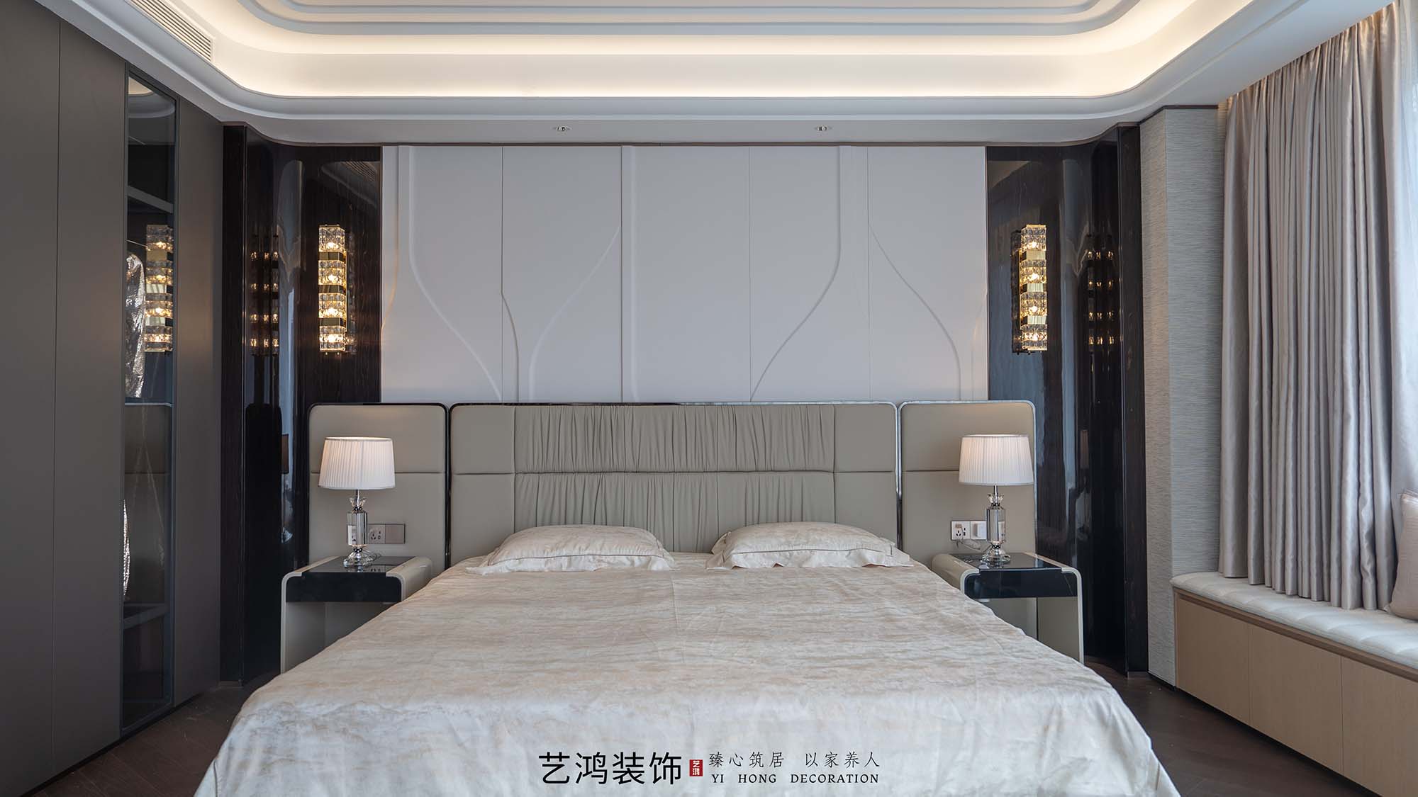 艺鸿案例丨保利天瑞268㎡精装改造，95%还原度的全案落地(图101)